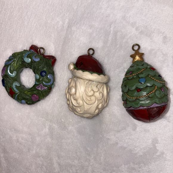 Jim Shore Christmas “Jingle All The Way” Sleigh With 3 Ornaments - Picture 7 of 16